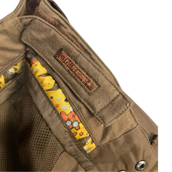 🏔️ Burton Cargo Snowboard Pants Men’s Large Brown Ski Snowboard Outdoor - Picture 8 of 11